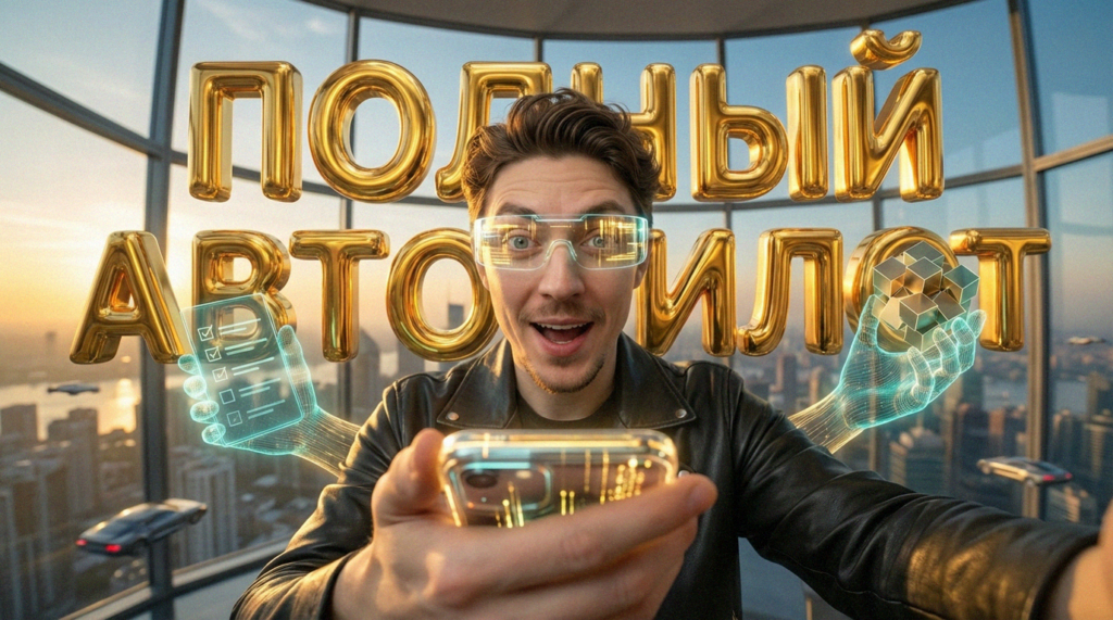 Иллюстрация процесса, где автономные агенты выполняют сложные цепочки действий без участия человека в отличие от простых ботов.