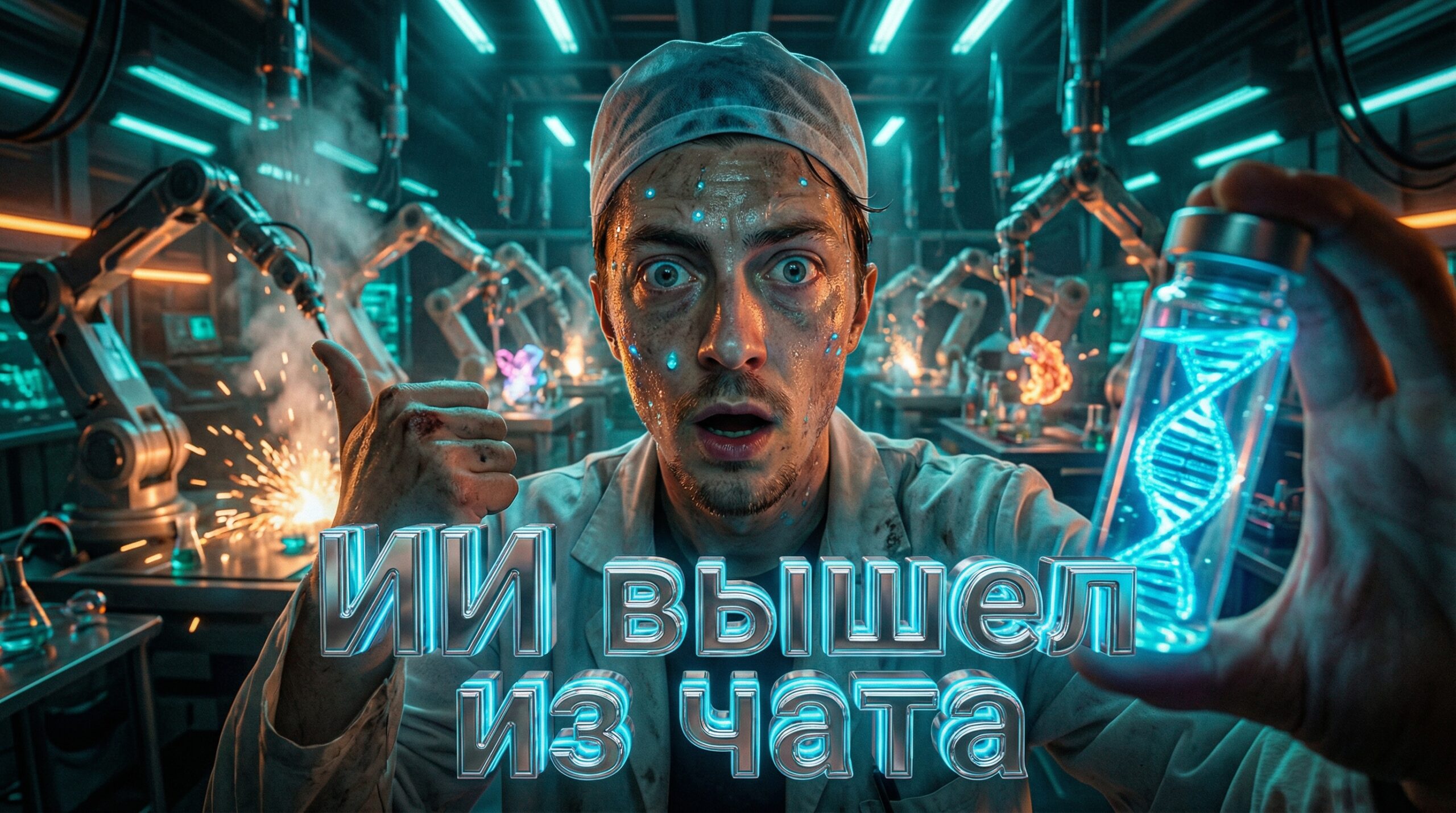 ИИ вышел из чата: как GPT-5 научилась управлять материей и почему человеческая интуиция стала тормозом прогресса