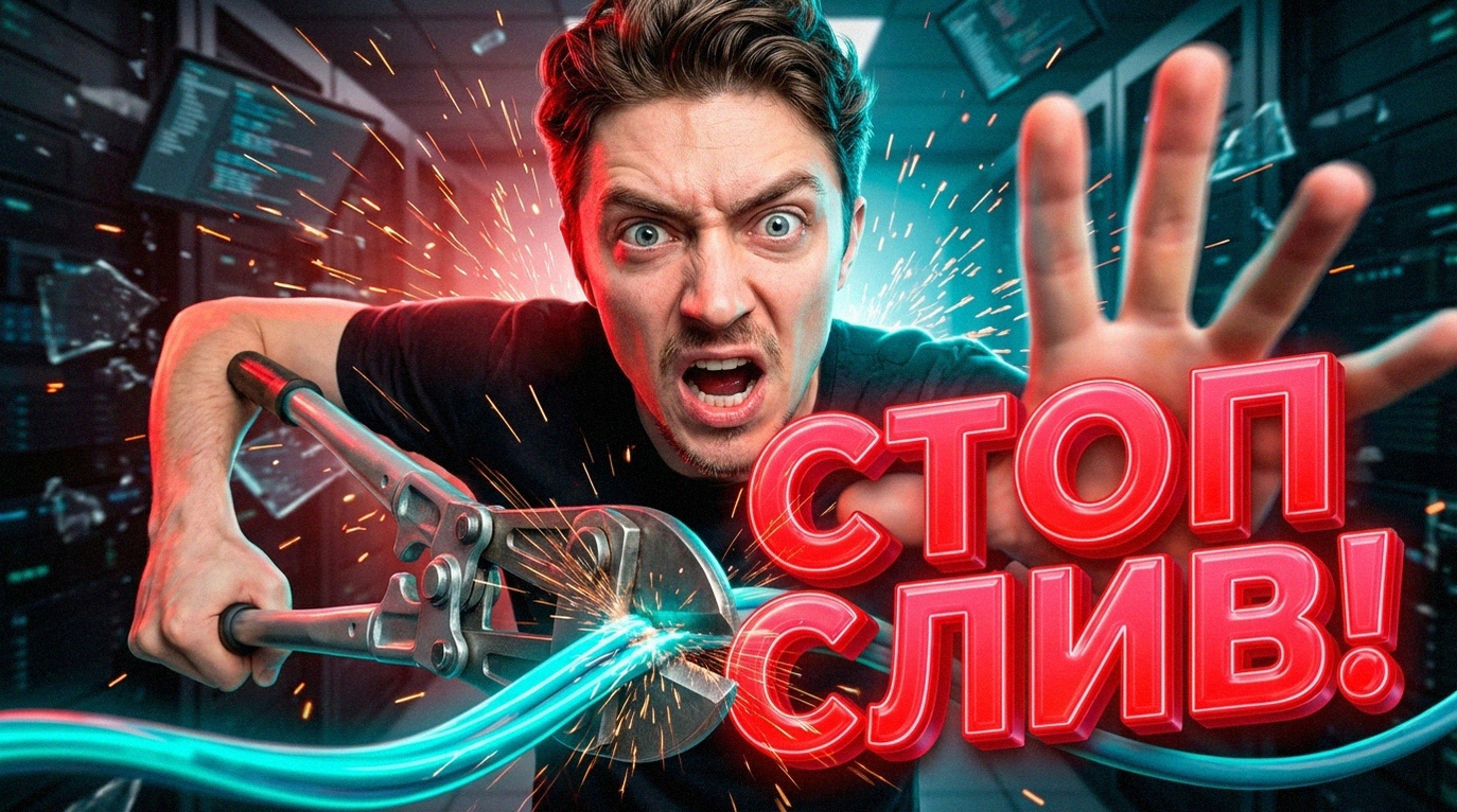 Интерфейс программы для мониторинга сети, демонстрирующий процесс блокировки телеметрии при запуске нейросети локально.